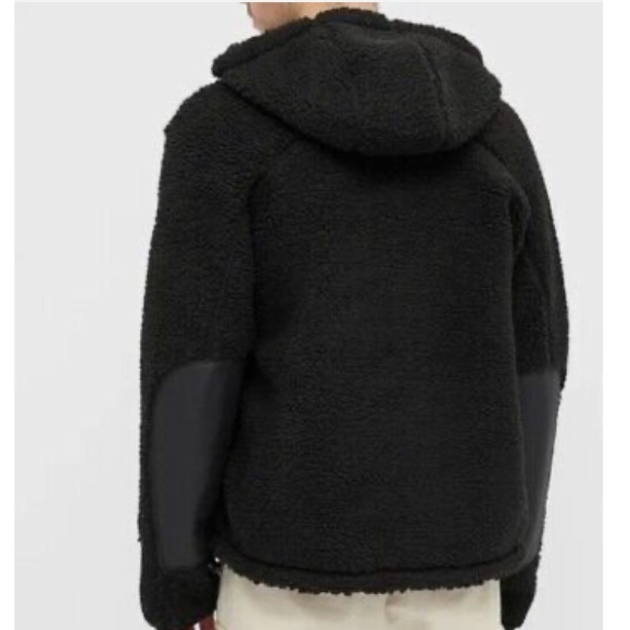 NWT RAG & BONE Men's Phantom Sherpa Tactic Jacket Size M. Black $395. - Picture 3 of 4